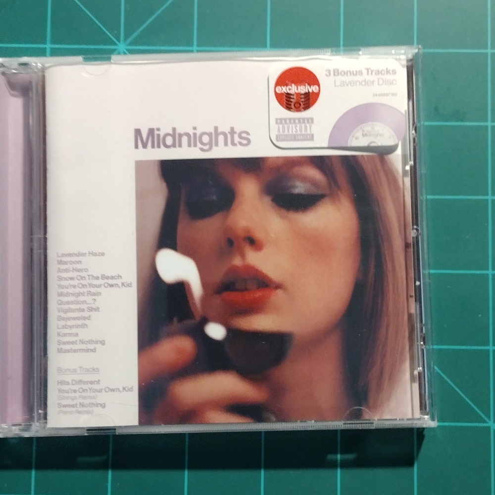 Taylor Swift Midnights Target Exclusive CD